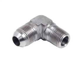 90 Deg. Stainless Steel AN to NPT Adapter Elbow SS982210ERL